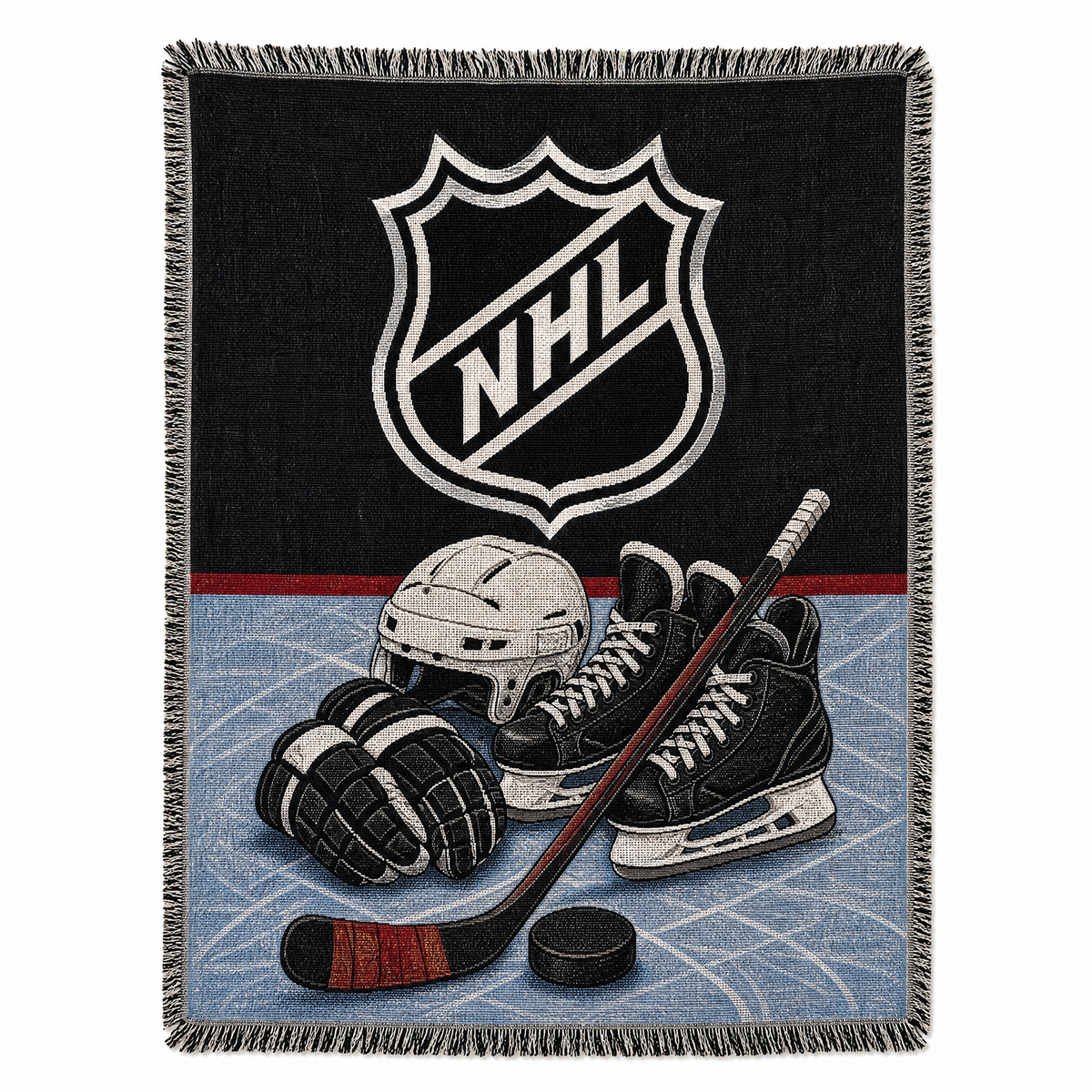 Hockey Woven Blankets