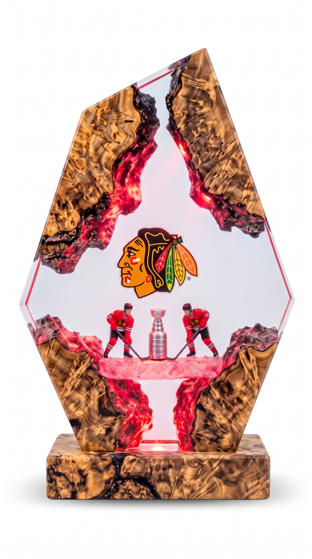 Hockey Resin Lamps