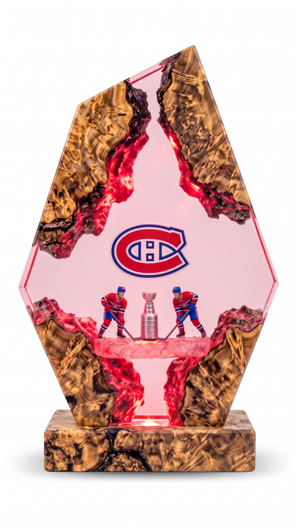 Hockey Resin Lamps