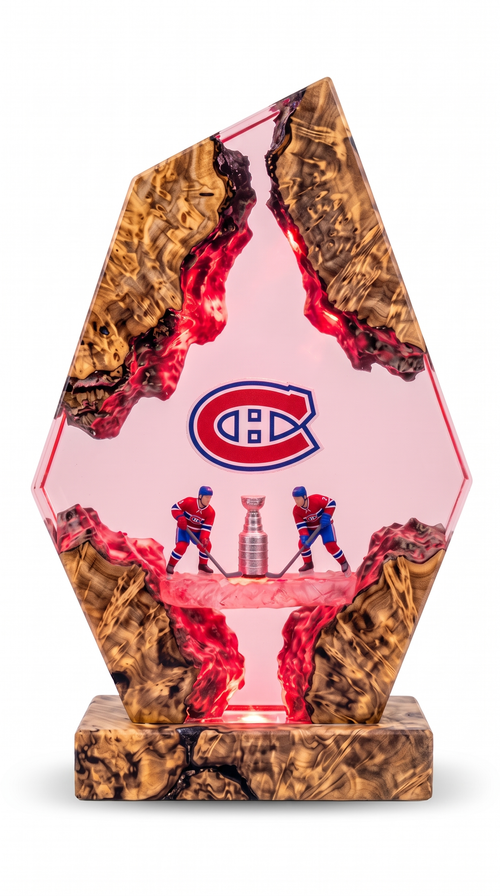 Hockey Resin Lamps