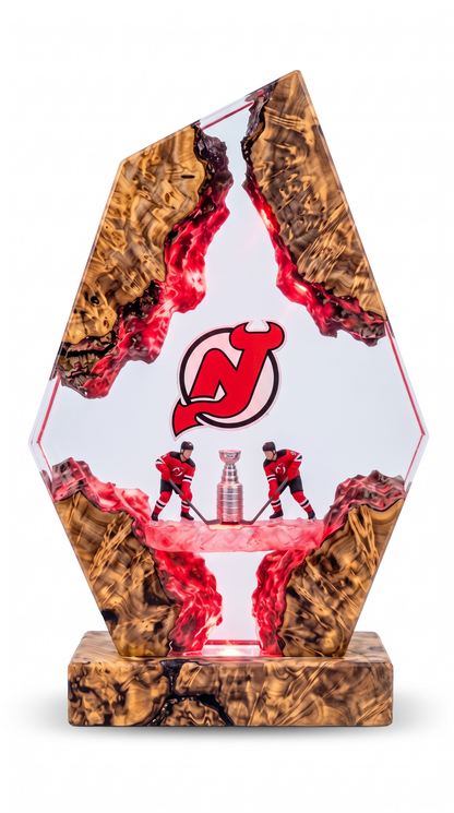 Hockey Resin Lamps